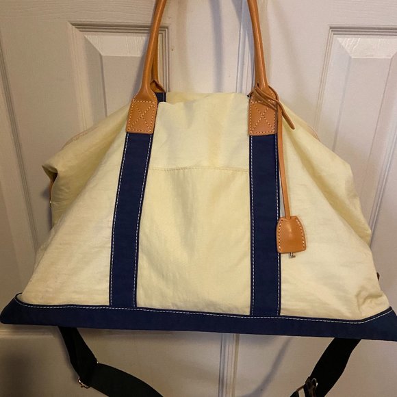 J. McLaughlin Unisex duffle bag Other - 🛑 J.McLaughlin Men's Sailcloth Weekender Travel Duffel Bag🛑 24HRS FLASH SALE!!